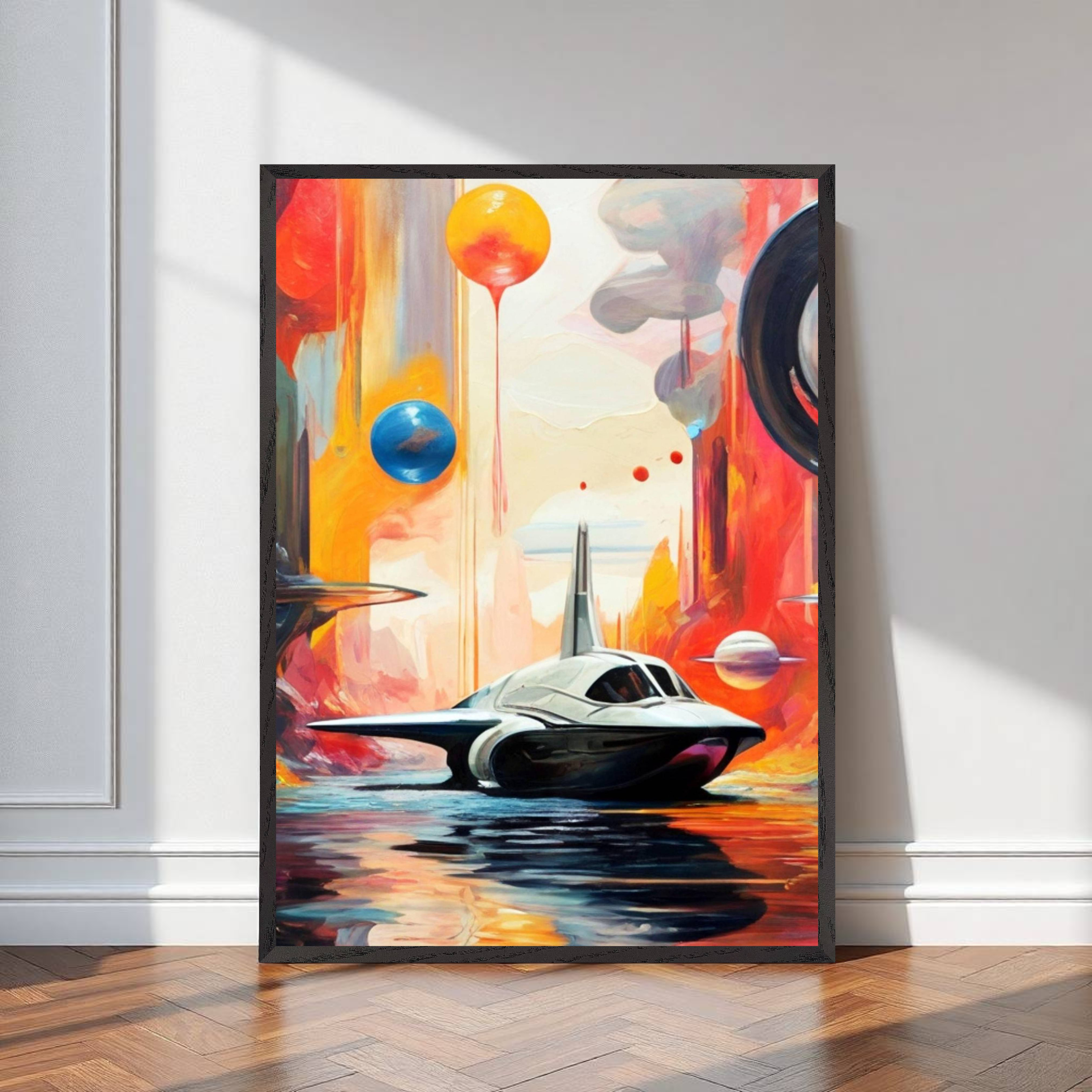 Drift of the Unknown – Surreal Sci-Fi Space Art