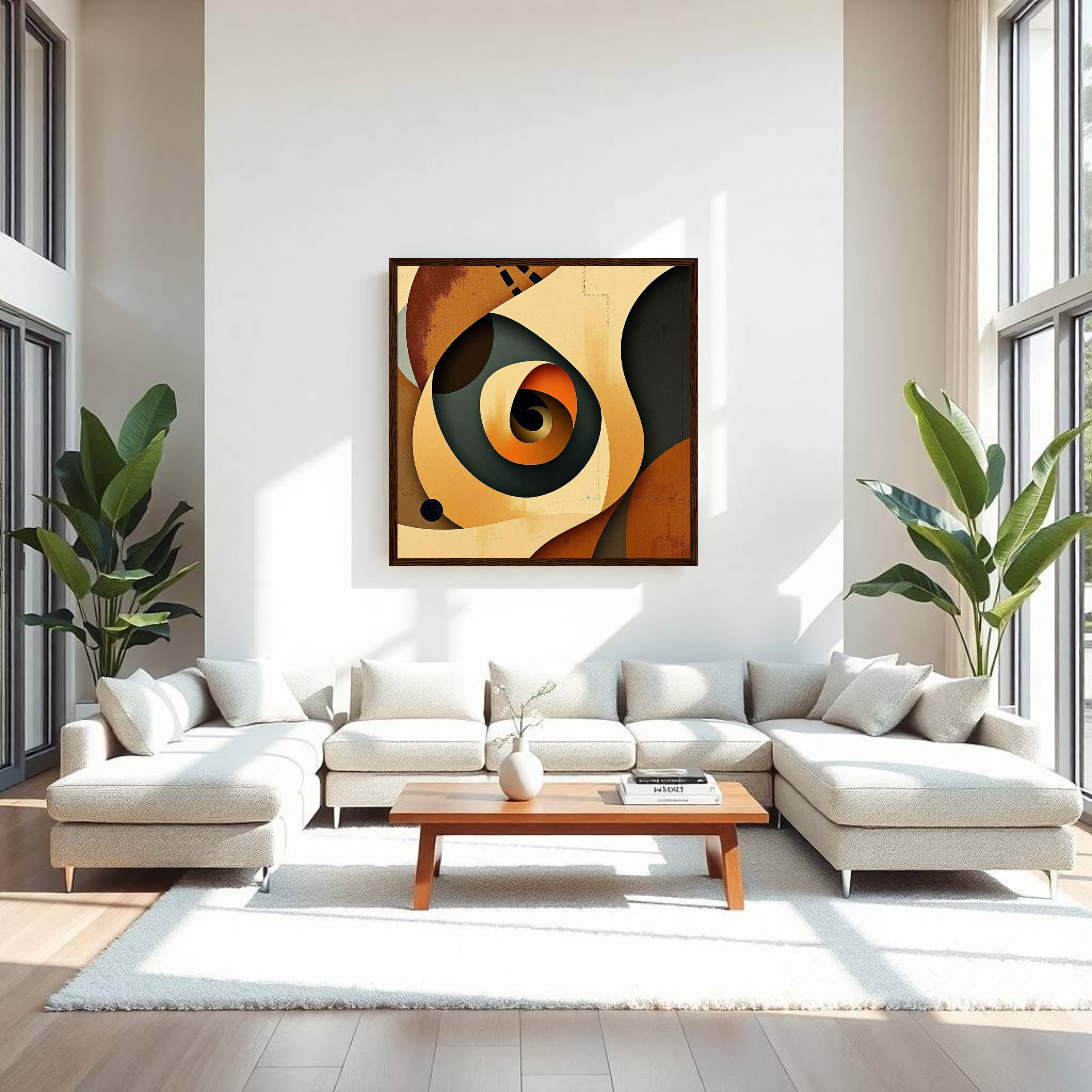 Rhythm in Motion | Abstract Modern Wall Art
