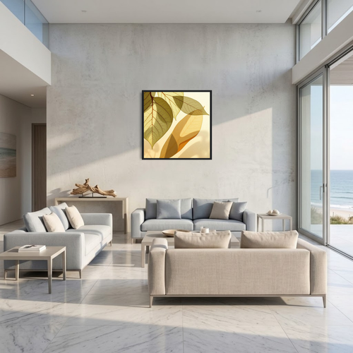Botanical Leaf Poster