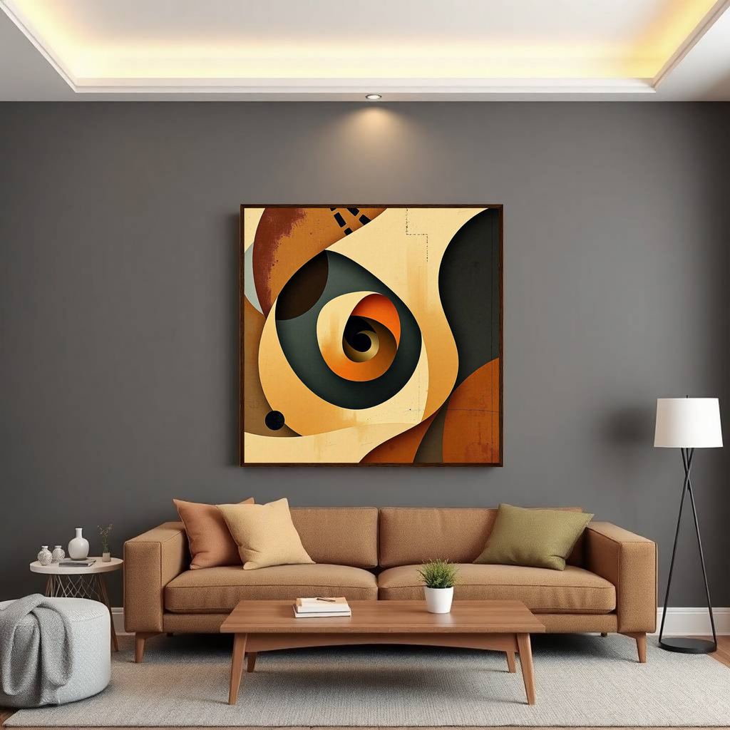 Rhythm in Motion | Abstract Modern Wall Art