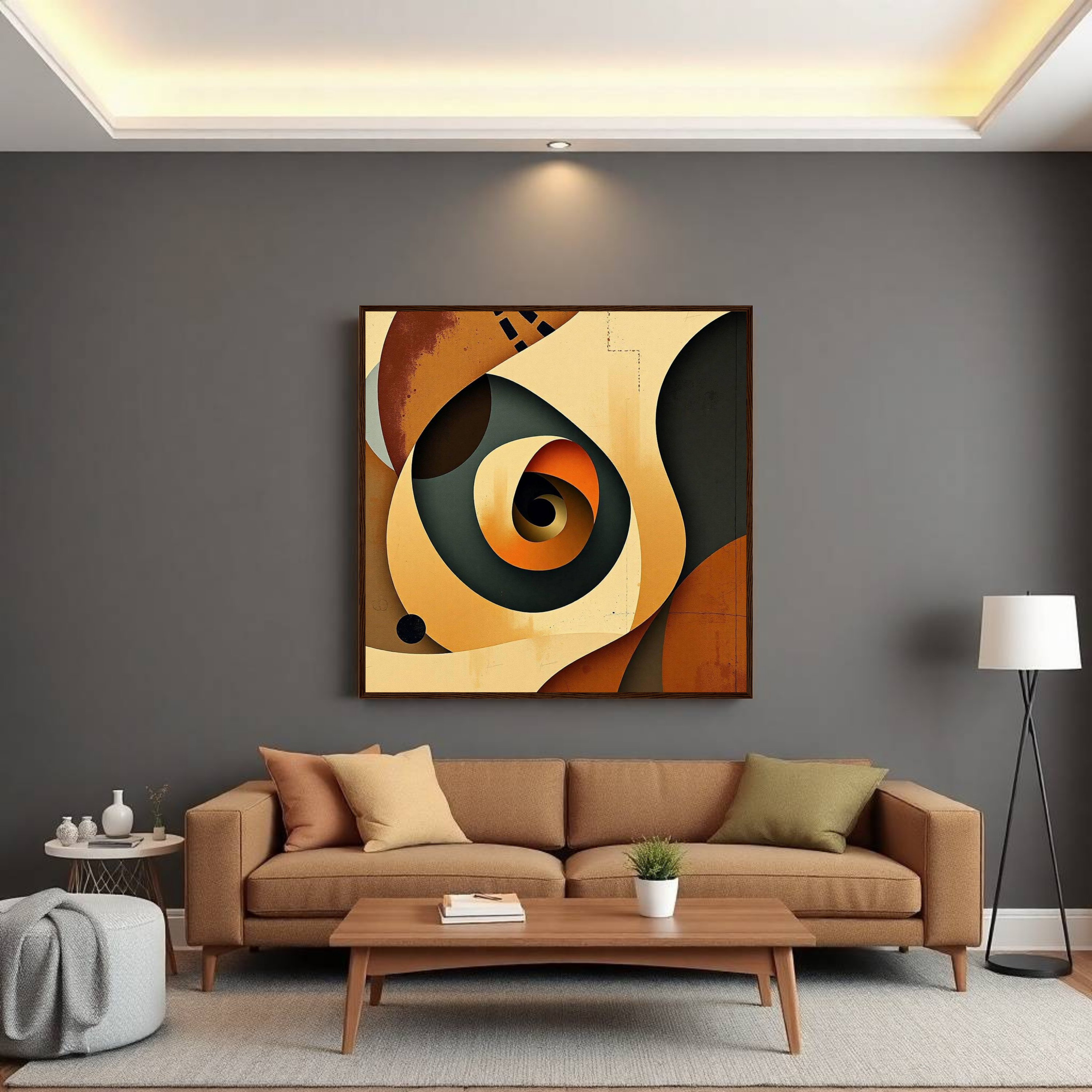 Rhythm in Motion | Abstract Modern Wall Art