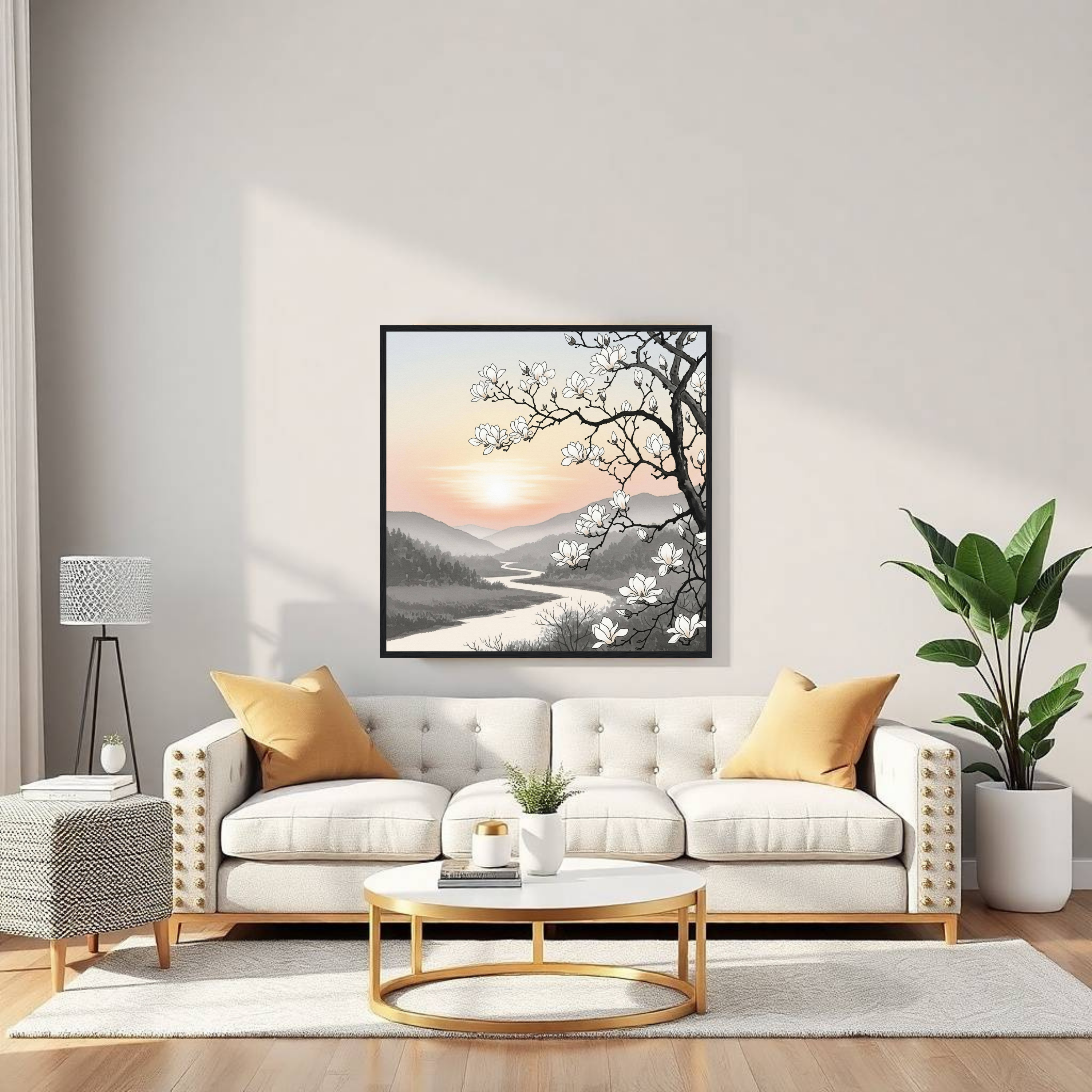 Tranquil Japanese Sunset