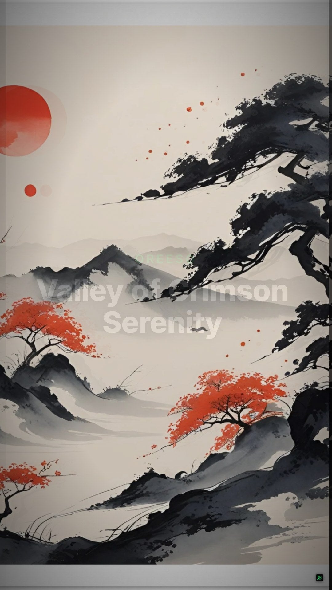 Valley of Crimson Serenity – Clean Showcase